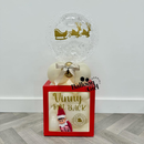 Eurowrap Balloon Box 4pcs Xmas Red