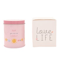 Widdop Love Life Tin Candle Mam