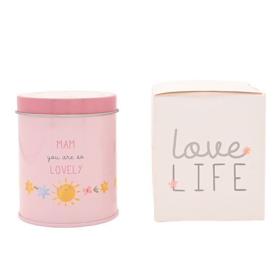 Widdop Love Life Tin Candle Mam