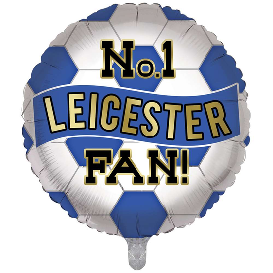 Football No.1 Leicester Fan 18" Foil Balloon