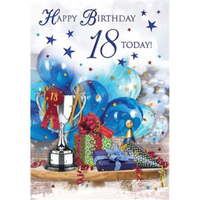 Regal 6 Pack Cards C75 Everyday Birthday Age 18