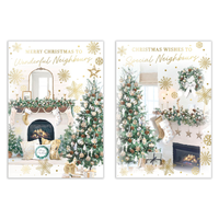 Poppyhill 12 Pack Cards C50 Christmas Neighbours
