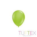 Tuftex Standard Lime Green 5" Latex Balloons 50pk