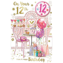 Xpress Yourself C75 Birthday Age 12 6pk
