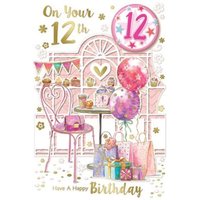 Xpress Yourself C75 Birthday Age 12 6pk