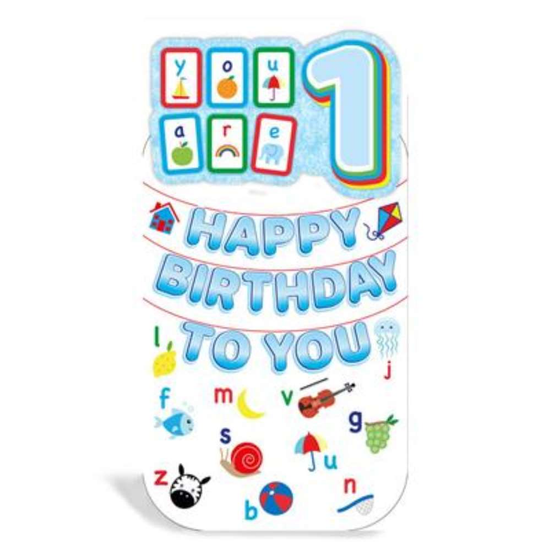 Prelude Platinum C55 Birthday Age 1 6pk