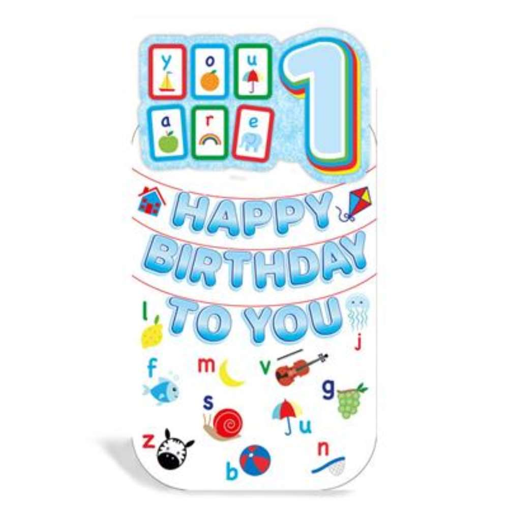 Prelude Platinum C55 Birthday Age 1 6pk