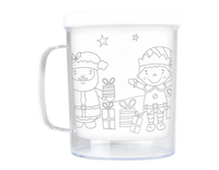 Gem Imports Colour Your Own Christmas Mug