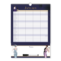 Calendar Organiser Claire Coxon Art Deco 2027