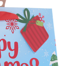Gift Bag Happy Christmas Penguin Extra Large 12pk