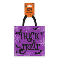 Felt Bag 20x20cm Hllw Trick Treat Felt