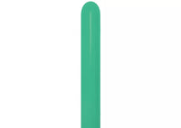 Sempertex latex modeling nozzle up green 360 pack, flexible tools for creative balloon art and sculpture.