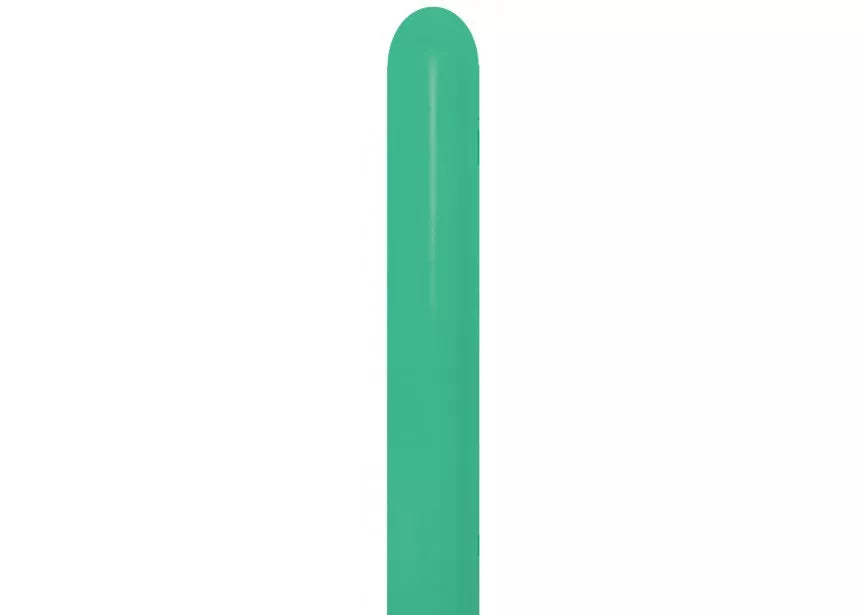 Sempertex latex modeling nozzle up green 360 pack, flexible tools for creative balloon art and sculpture.