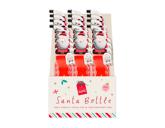 Gem Imports Drinks Bottle Santa 450ml