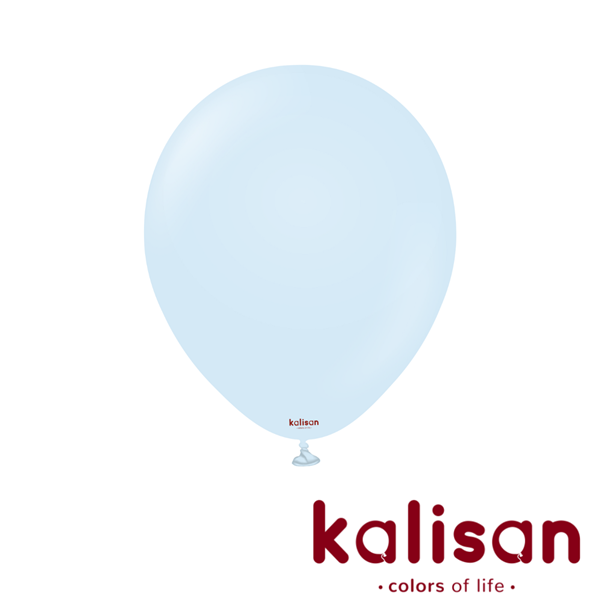 Kalisan Standard Macaron Baby Blue 12" Latex 100pk