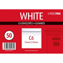 50pk Envelopes C6 Pack