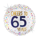 Grabo Foil Balloon Cheers To 65 Years 18"