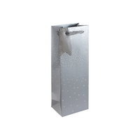 Silver Ombre Bottle Gift Bag 6pk