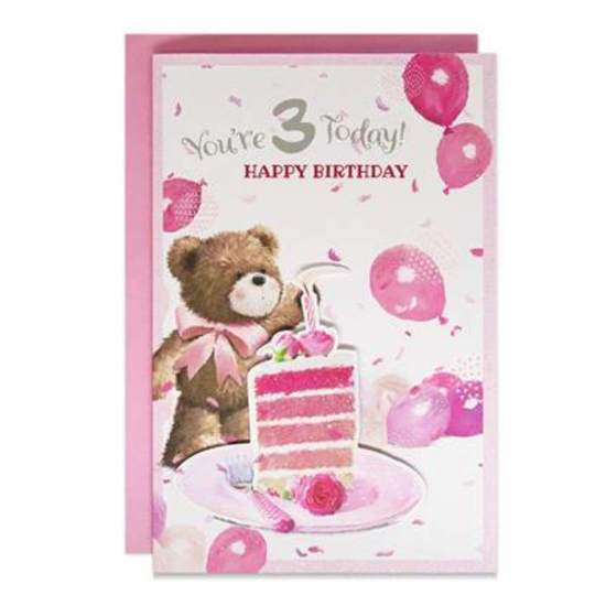 Prelude C75 Birthday Age 3 6pk