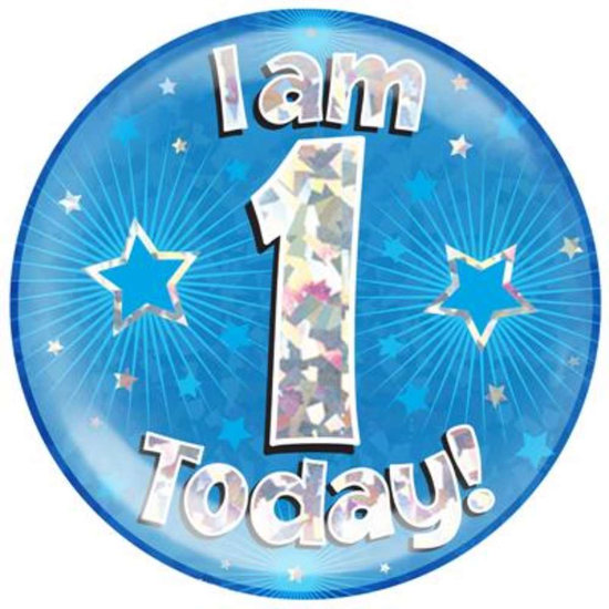 Oaktree Badge 1 Today Blue Jumbo 6