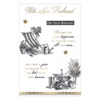 Prelude 6 Pack Cards C75 Birthday Husband