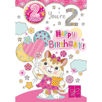 Xpress Yourself C50 Birthday Age 2 6pk