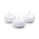 PartyDeco 50 Pack Floating Candle White
