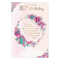 Prelude 6 Pack Cards C75 Birthday Age 80