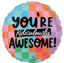 Anagram You're Awesome 18" Foil Balloon