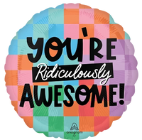 Anagram You're Awesome 18" Foil Balloon