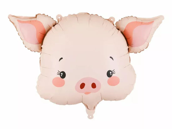 PartyDeco Foil Balloon Pig 24"