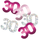 14g Confetti Age 30 Glitz Pink
