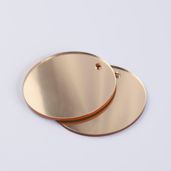 Nancy Loves Acrylic Tag Mirror Gold 600mm