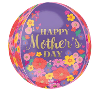 Anagram Mother's Day Sweet Floral 16" Orbz Balloon