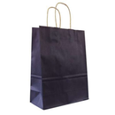 50pk Kraft Bag 180x80x240mm Dark Blue