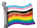 Anagram Foil Balloon LBGTQ Rainbow Flag 27