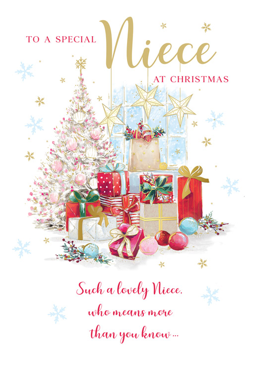 Regal 6 Pack C75 Cards Christmas Niece