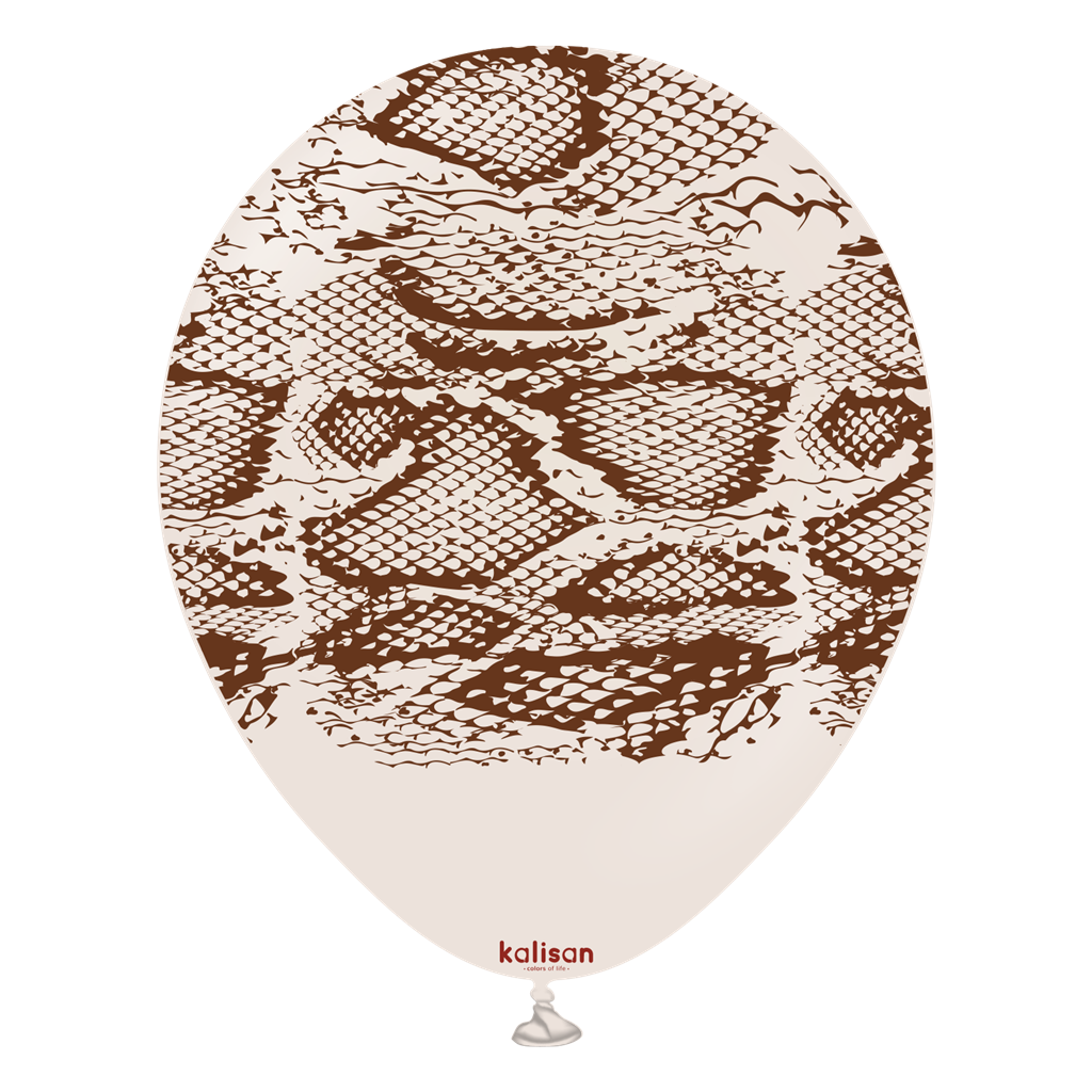 Kalisan Safari Snake White Sand 11" Latex 25pk