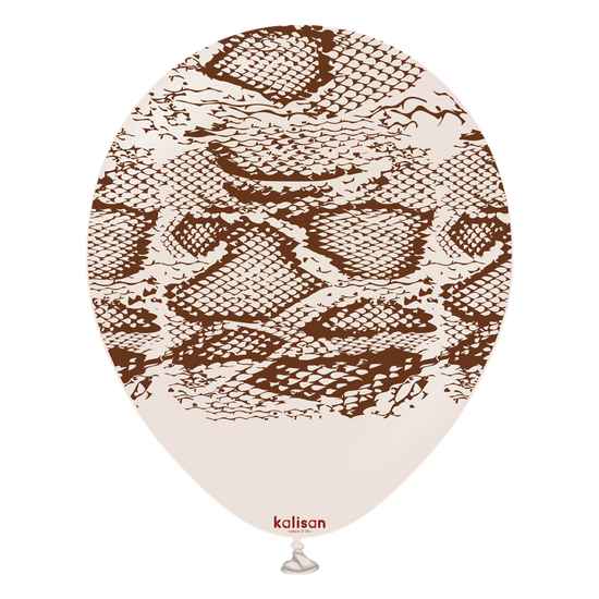 Kalisan Safari Snake White Sand 11" Latex 25pk