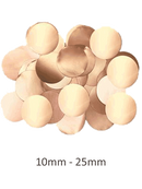 Oaktree Confetti Metallic Pearl Rose Gold 10mm 14g