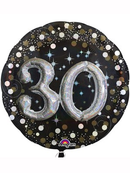 Amscan 30th Gold Celebration 36" Foil Balloon