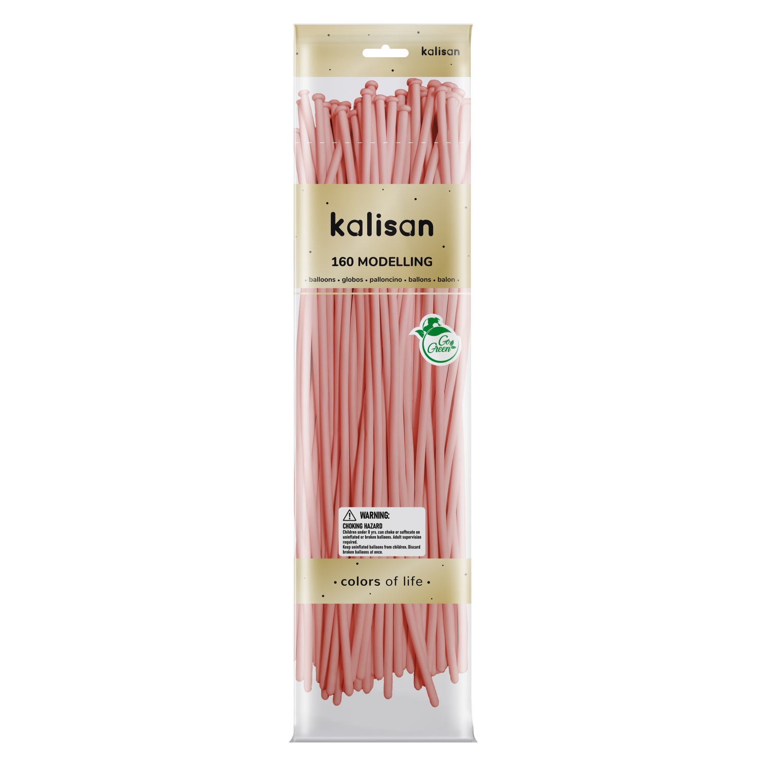 Kalisan 160 Nozzle Up Latex Macaron Pink 50pk