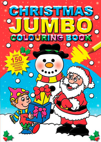 Colouring Book Jumbo Christmas 150pgs