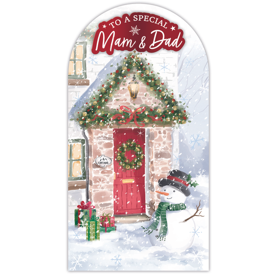 Prelude 6 Pack Cards C55 Christmas Mam & Dad