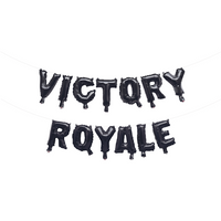 Unique Victory Royale 8" Foil Balloon Banner