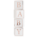 Giant Baby Blocks Rose Gold