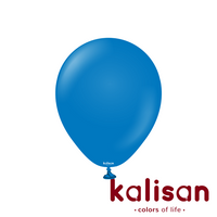 Kalisan Standard Blue 12" Latex Balloons 100pk