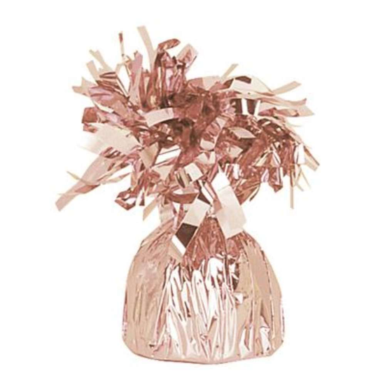 Unique Tassel Balloon Weight Rose Gold