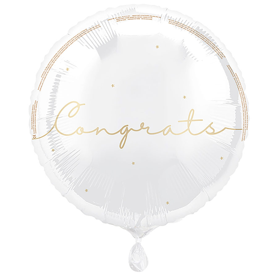 Unique Foil Balloon Congrats 18"