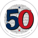 Big Badges Age 50 Male 6pk